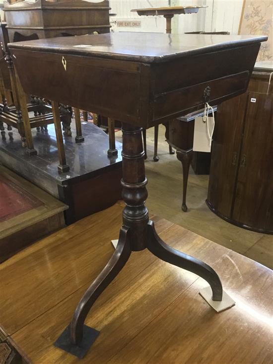 George III mahogany work table